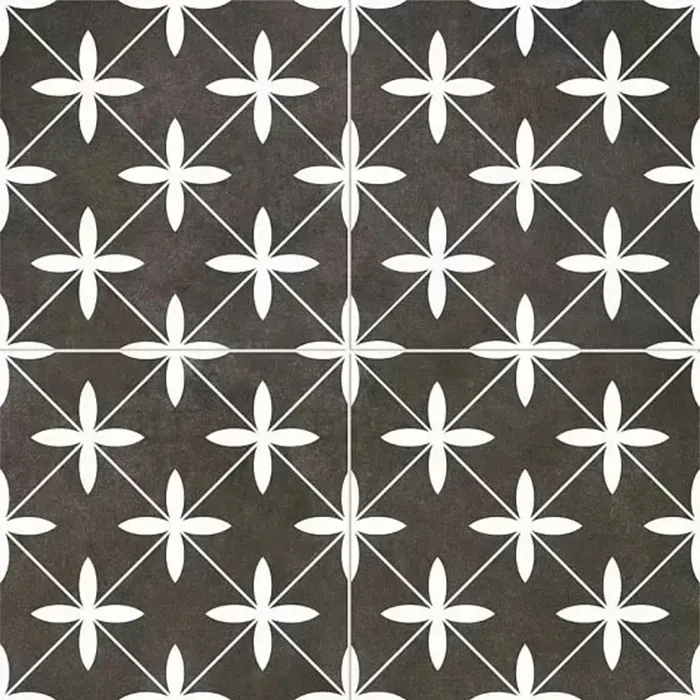 Chic Poole Black 45x45